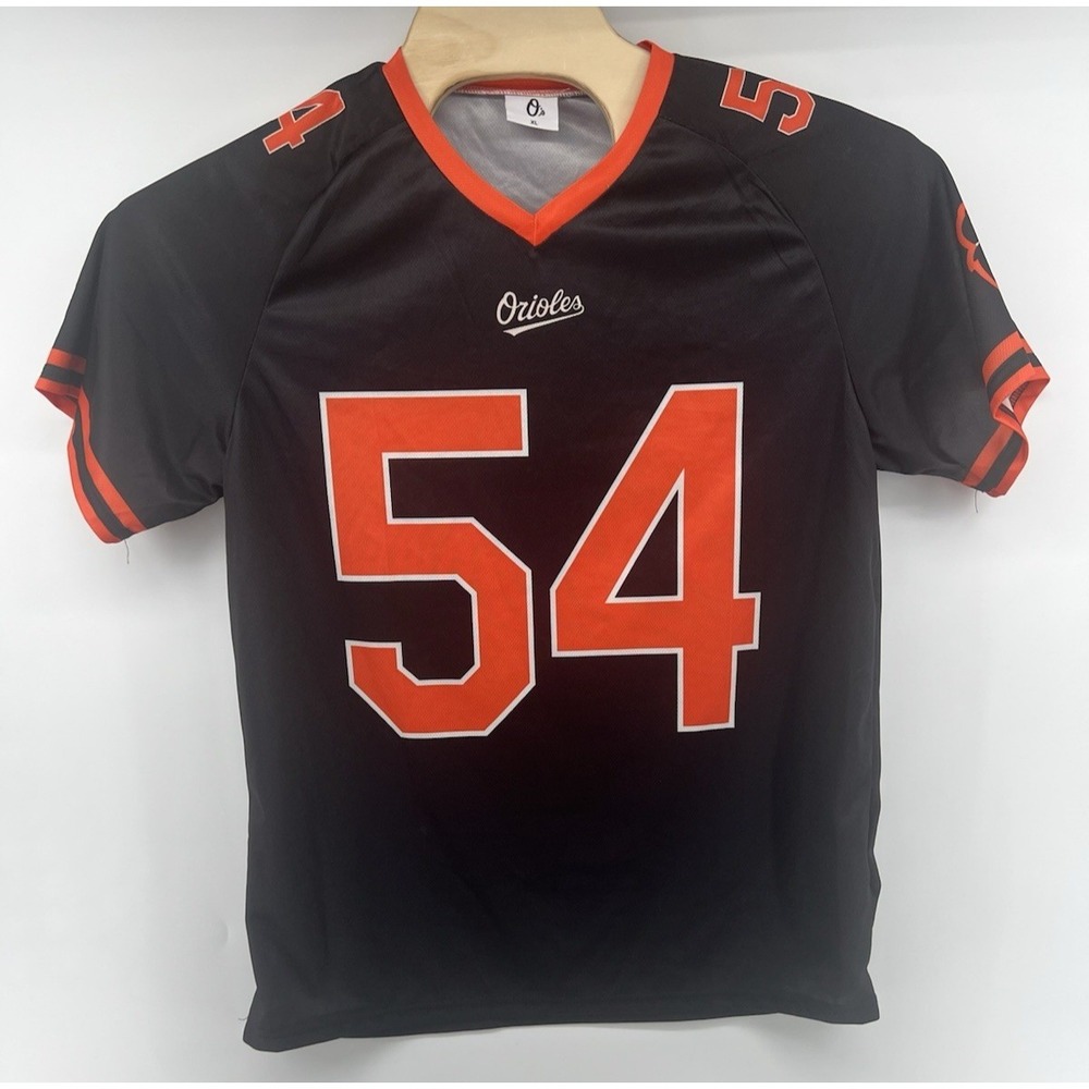 Baltimore Orioles XL Football Style Jersey #54 Birdland Stadium Giveaway 2024